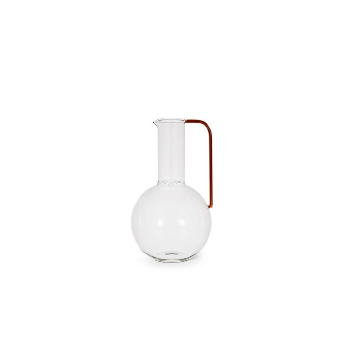 tableware/carafes-jugs-bottles/coincasa-borosilicate-glass-carafe-with-amber-handle