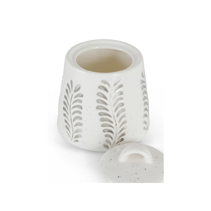 kitchenware/tea-coffee-accessories/coincasa-porcelain-sugar-bowl-with-foliage-motif