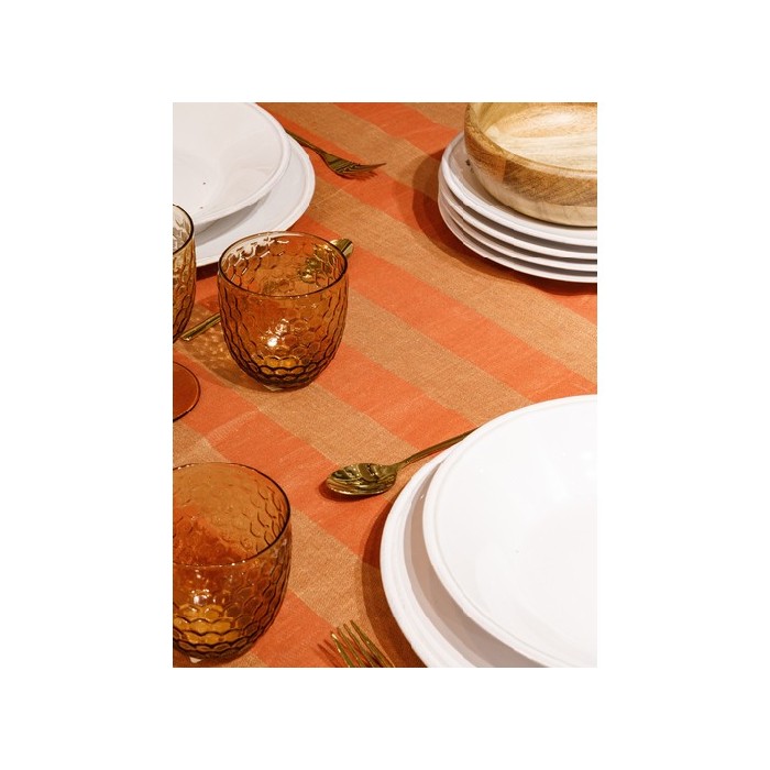 tableware/glassware/coincasa-glass-tumbler-beehive-texture