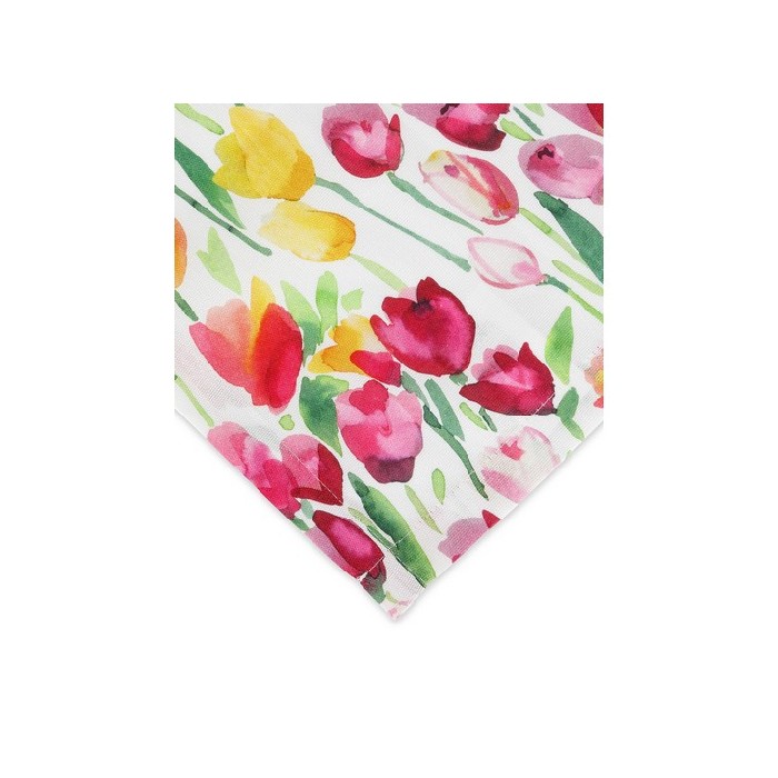 tableware/table-cloths-runners/coincasa-cotton-panama-centerpiece-with-tulip-print