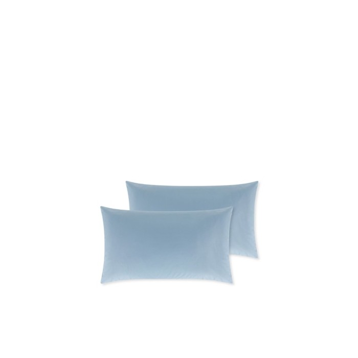 household-goods/bed-linen/coincasa-set-of-2-solid-color-cotton-percale-pillowcases