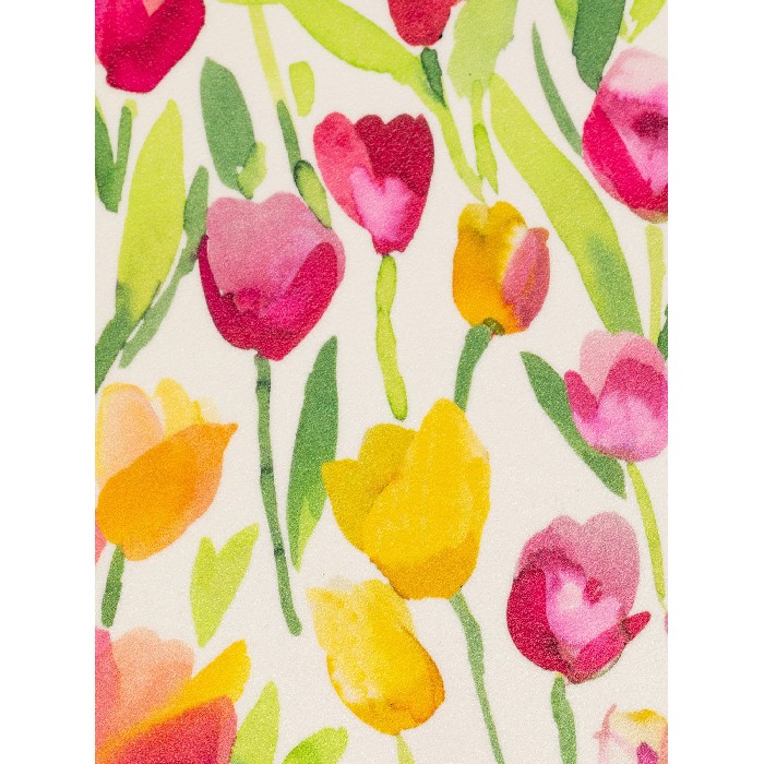 Coincasa Pvc Kitchen Rug With Tulip Print Carpets Home Decor - The Atrium