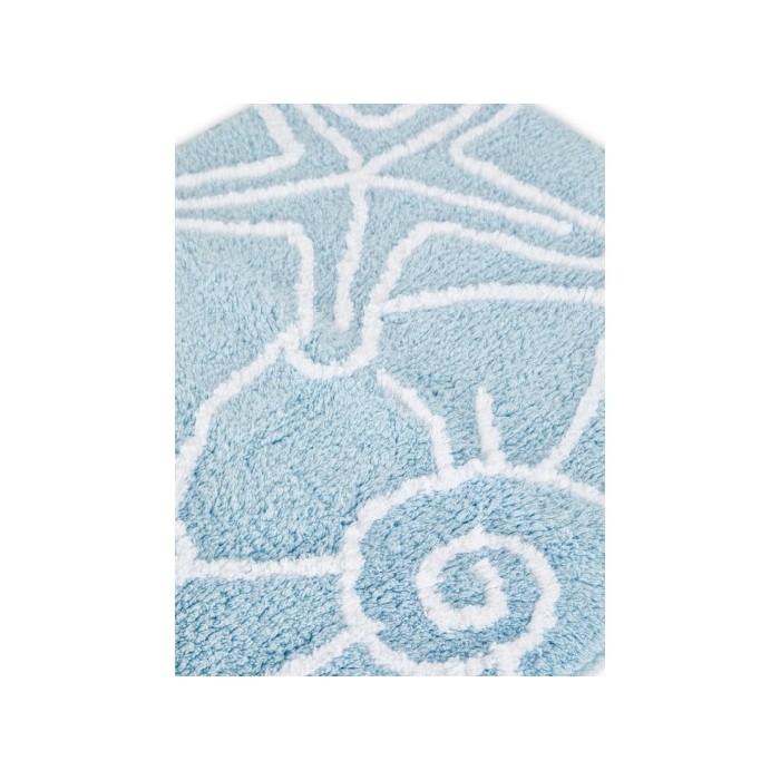 bathrooms/bath-mats/coincasa-cotton-bath-rug-with-shell-motif