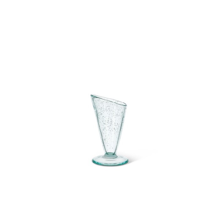 home-decor/vases/coincasa-glass-cone-vase-with-bubble-effect
