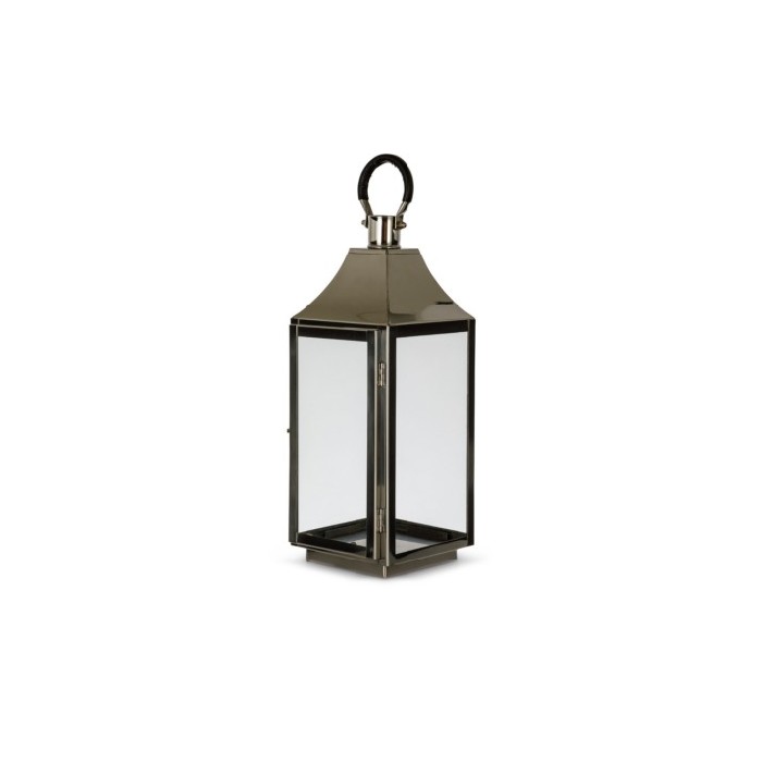 home-decor/candle-holders-lanterns/coincasa-chromed-metal-lantern