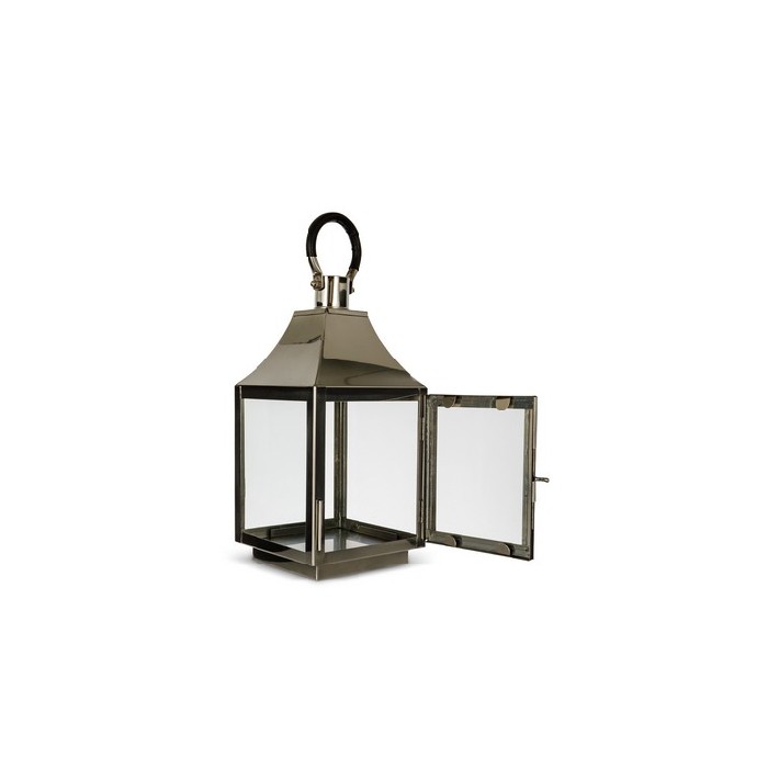 home-decor/candle-holders-lanterns/coincasa-chromed-metal-lantern