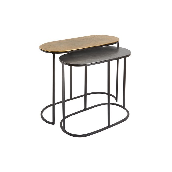living/console-tables/coincasa-2consolle-set-of-2-mini-console-tables-in-aluminium