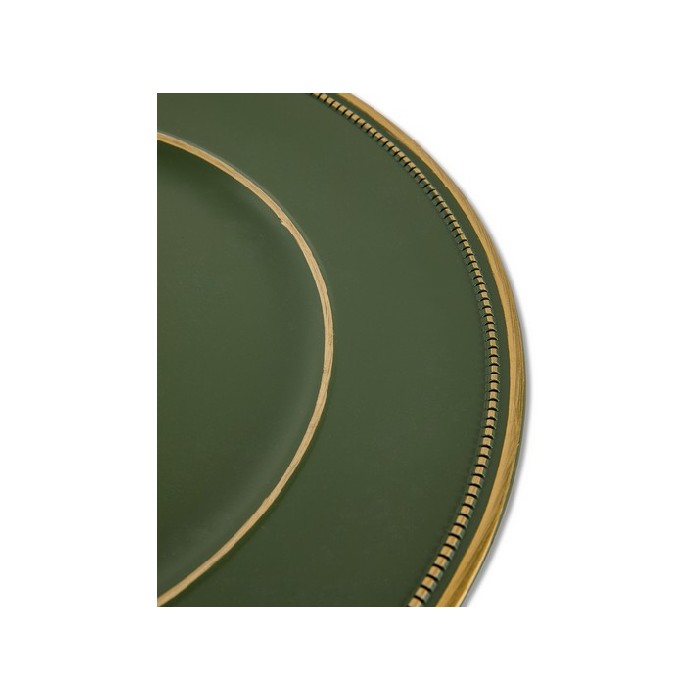 Coincasa Pvc Charger With Gold Edge Plates Bowls Tableware The Atrium