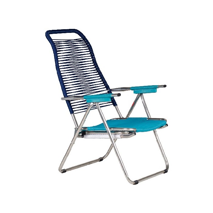 outdoor/swings-sun-loungers-relaxers/coincasa-fiam-spaghetti-pop-cordoned-pvc-outdoor-relax-armchair-blue