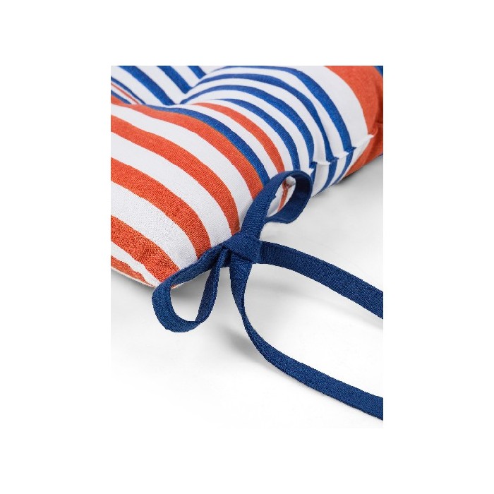 home-decor/cushions/coincasa-cotton-chair-cushion-with-striped-print