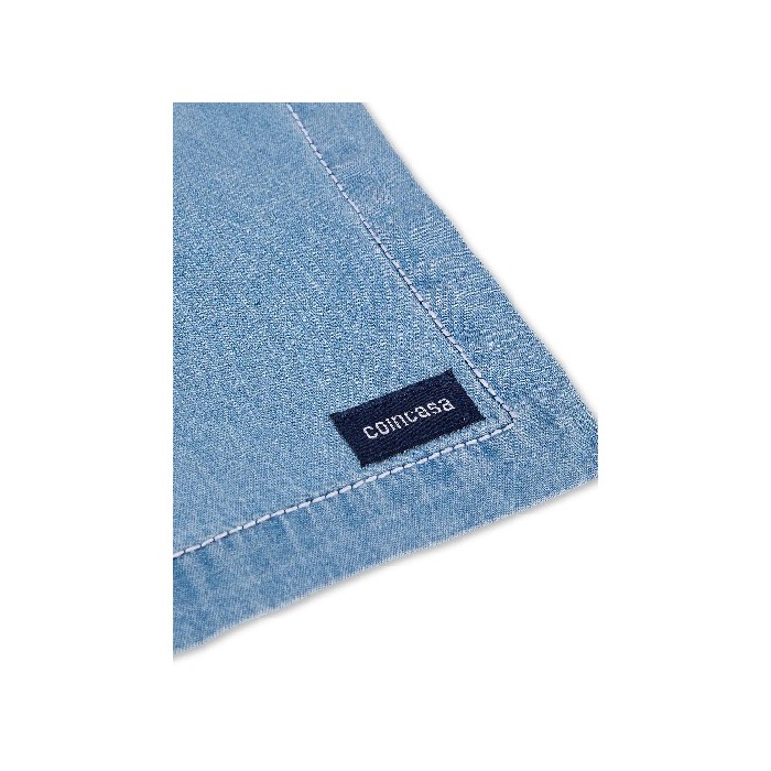 Coincasa Runner In Cotton Denim Table Cloths Runners Tableware The Atrium