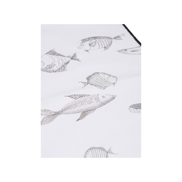 tableware/table-cloths-runners/coincasa-cotton-runner-with-graphic-fish-pattern