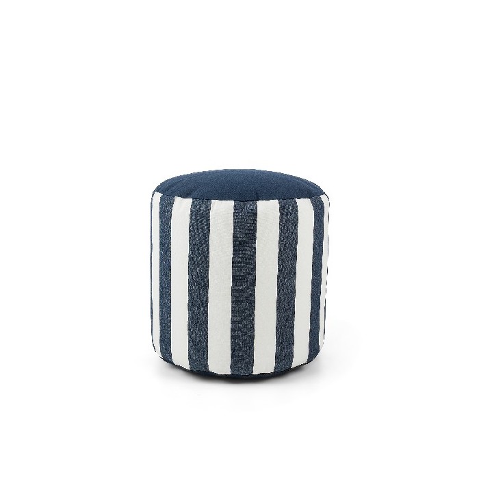 living/seating-accents/coincasa-outdoor-pouf-in-striped-fabric