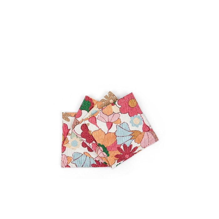 tableware/miscellaneous-tableware/promo-coincasa-set-of-4-floral-print-cotton-napkins