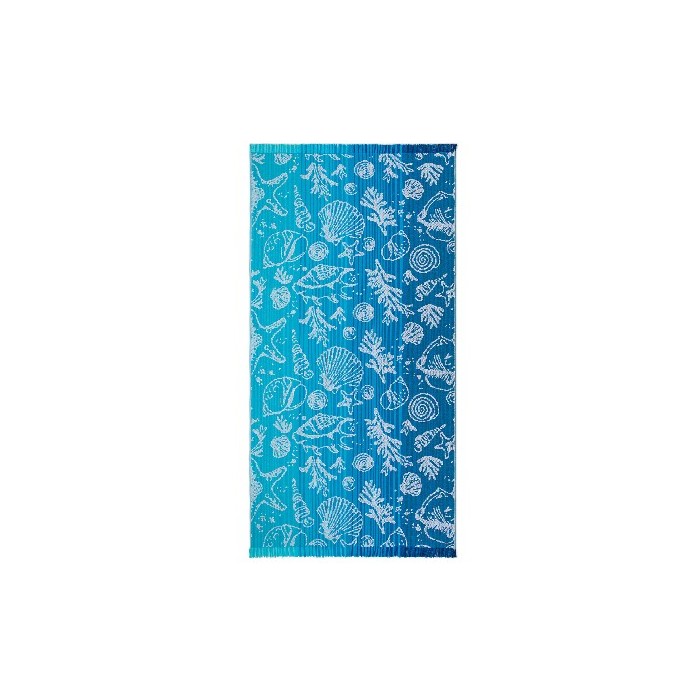 outdoor/beach-related/promo-coincasa-hammam-beach-towel-in-jacquard-cotton-with-shell-embroidery