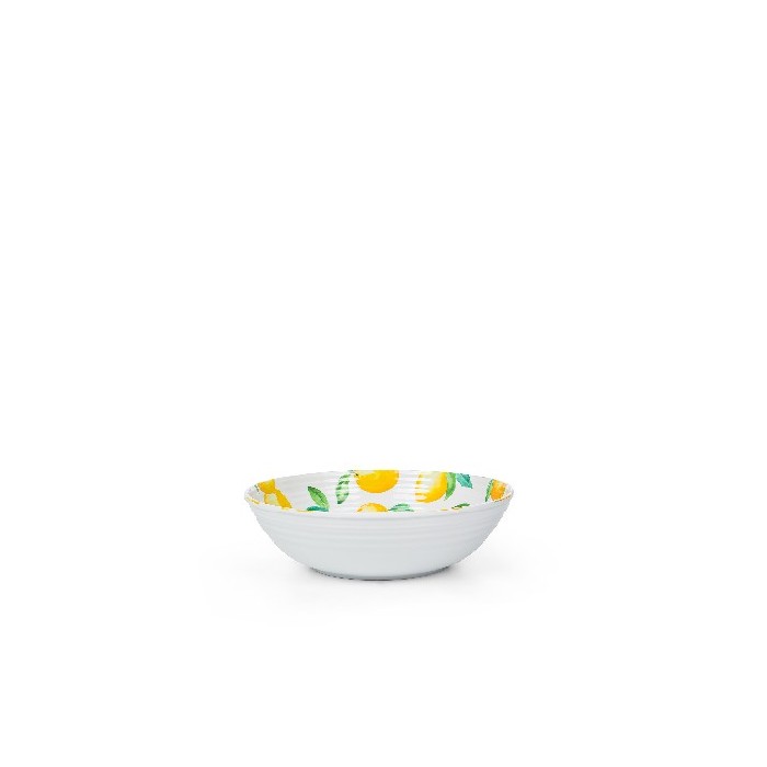 tableware/plates-bowls/promo-coincasa-melamine-soup-plate-with-lemon-motif