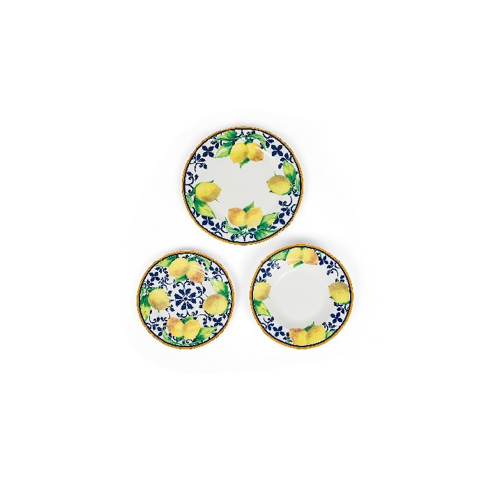 tableware/plates-bowls/promo-coincasa-set-of-18-new-bone-china-plates-with-lemon-motif