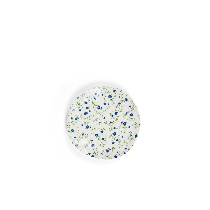 tableware/plates-bowls/coincasa-porcelain-dinner-plate-with-little-flower-motif