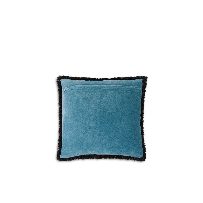 home-decor/cushions/coincasa-fringed-velvet-cushion-45x45cm