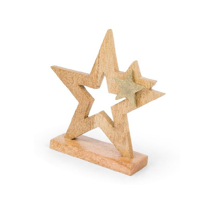 christmas/decorations/xmas-coincasa-star-shaped-wooden-decoration-7377838