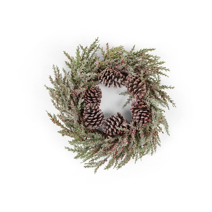 christmas/wreaths/xmas-coincasa-decorative-cone-with-pine-cones-and-berries-7379426