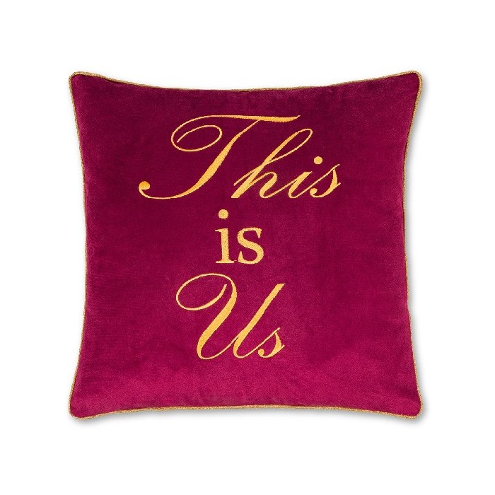 home-decor/cushions/coincasa-velvet-cushion-embroidered-with-piping-45x45cm-7393758