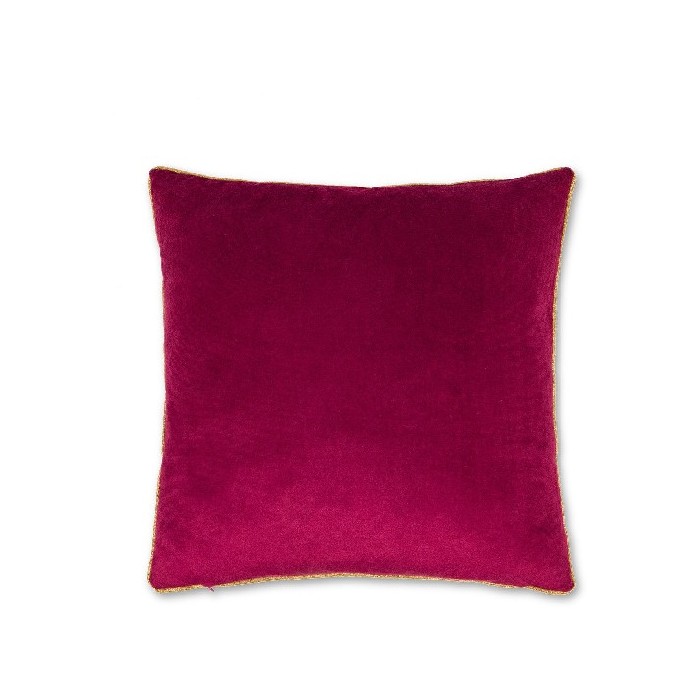 home-decor/cushions/coincasa-velvet-cushion-embroidered-with-piping-45x45cm-7393758