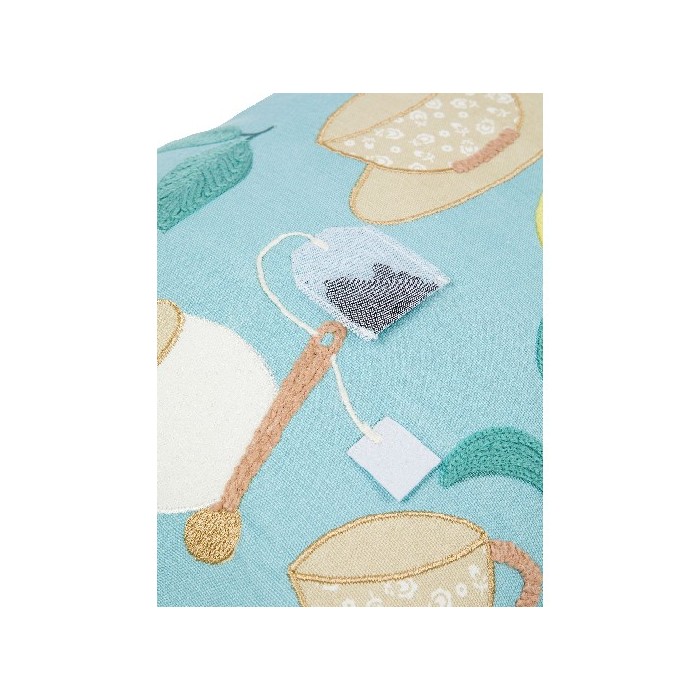 home-decor/cushions/coincasa-cushion-with-applications-and-embroidery-tea-cups-35x50cm
