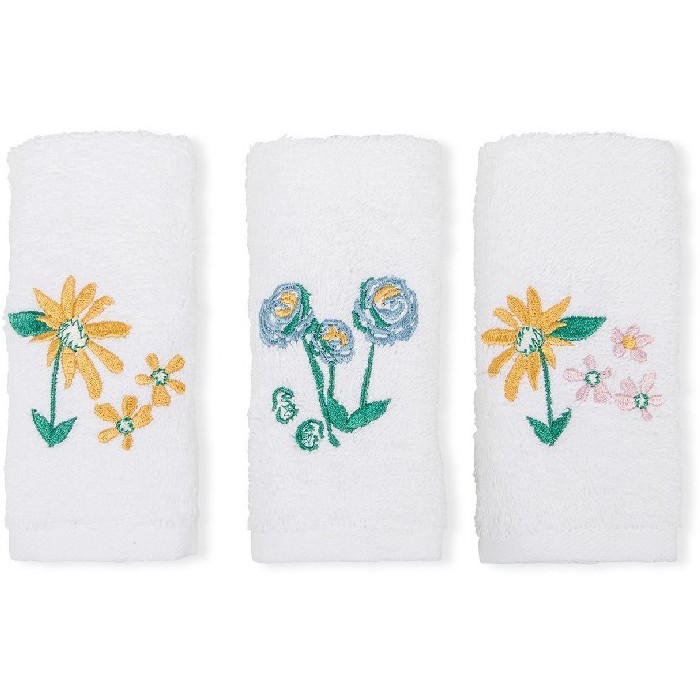 bathrooms/bath-towels/coincasa-set-of-3-cotton-terry-cloth-washcloths-with-floral-embroidery