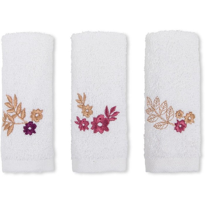 bathrooms/bath-towels/coincasa-set-3-cotton-terry-washcloth-washcloths-with-floral-embroidery