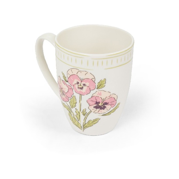 tableware/mugs-cups/coincasa-new-bone-china-mug-with-flower-motif