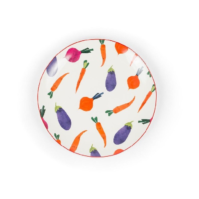 tableware/plates-bowls/coincasa-new-bone-china-fruit-plate-with-vegetable-motif-7396360