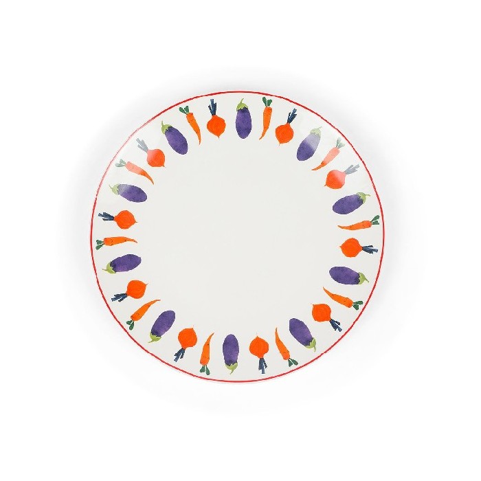tableware/plates-bowls/coincasa-new-bone-china-serving-plate-with-vegetable-motif-7396361