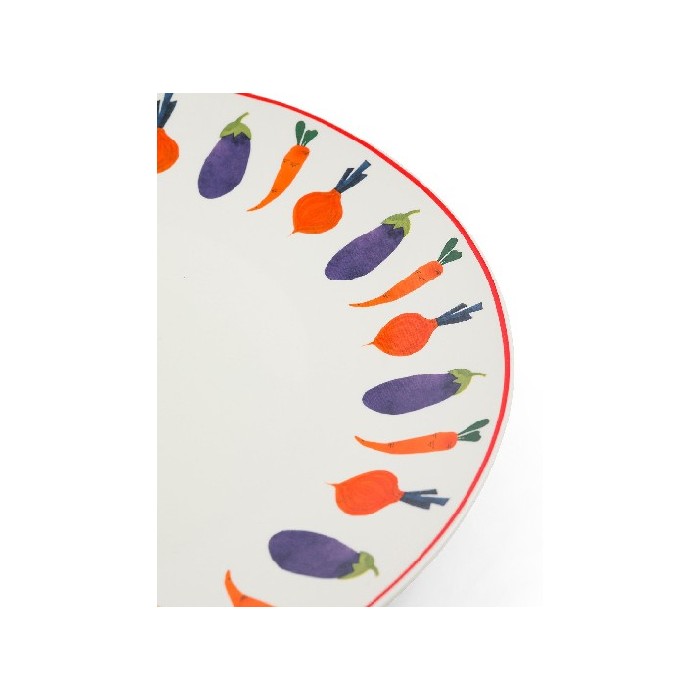 tableware/plates-bowls/coincasa-new-bone-china-serving-plate-with-vegetable-motif-7396361