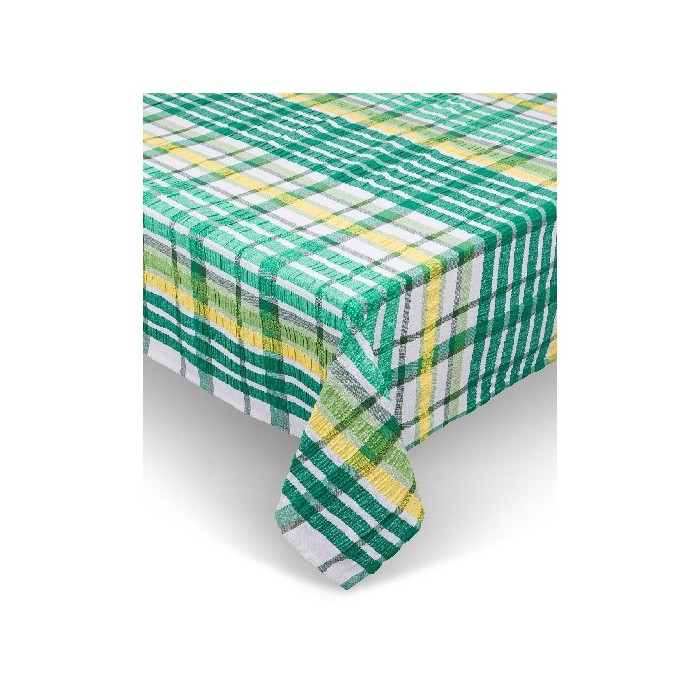 tableware/table-cloths-runners/coincasa-pure-cotton-tablecloth-with-crossed-stripes