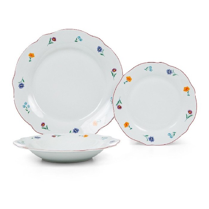 tableware/plates-bowls/coincasa-set-of-18-floriane-porcelain-plates-7396543