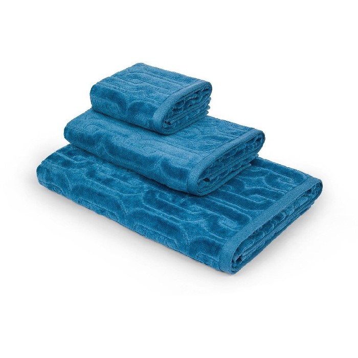 bathrooms/bath-towels/coincasa-cotton-velour-towel-with-geometric-relief-pattern-7396867