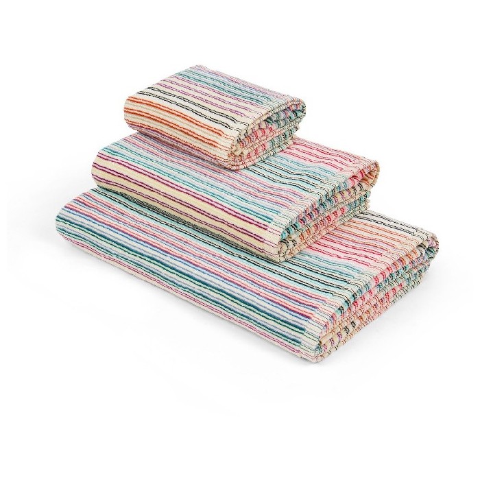 bathrooms/bath-towels/coincasa-cotton-terry-towel-with-stripes-pattern