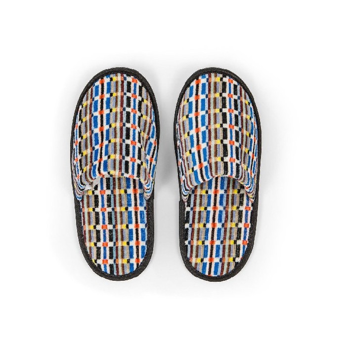 bathrooms/robes-slippers/coincasa-geometric-pattern-cotton-terry-slippers