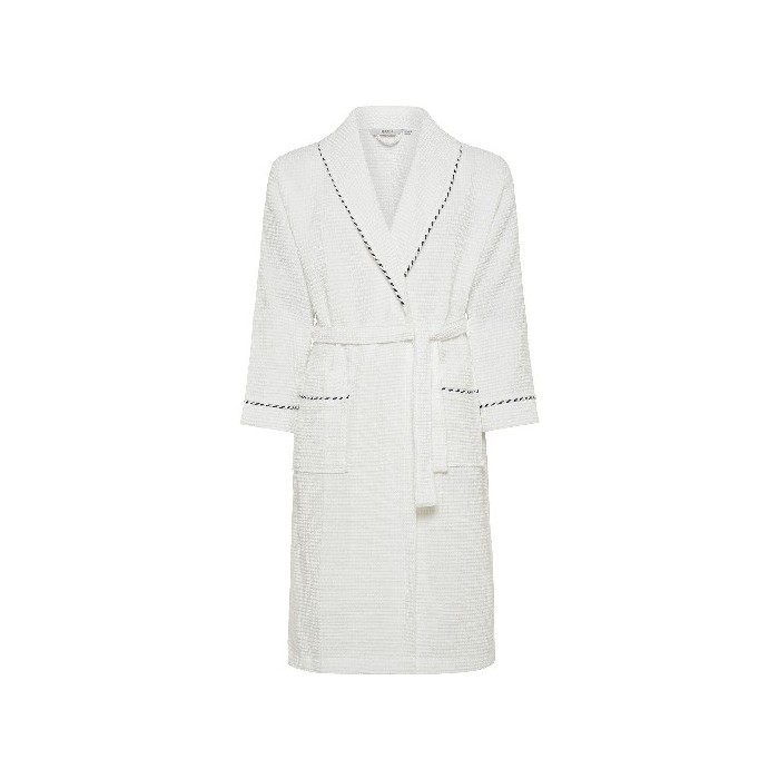 bathrooms/robes-slippers/coincasa-piqué-cotton-bathrobe-white-7404894