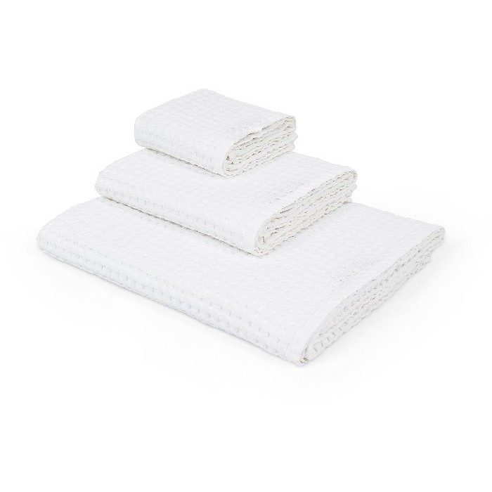 bathrooms/bath-towels/coincasa-honeycomb-cotton-towel-white-7406416