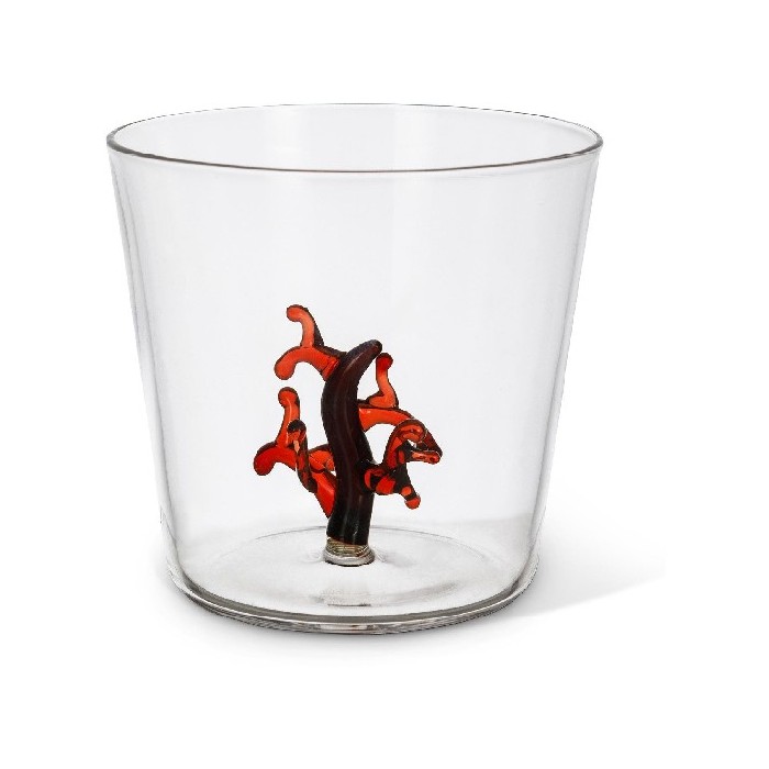 tableware/glassware/coincasa-borosilicate-glass-tumbler-with-coral-detail