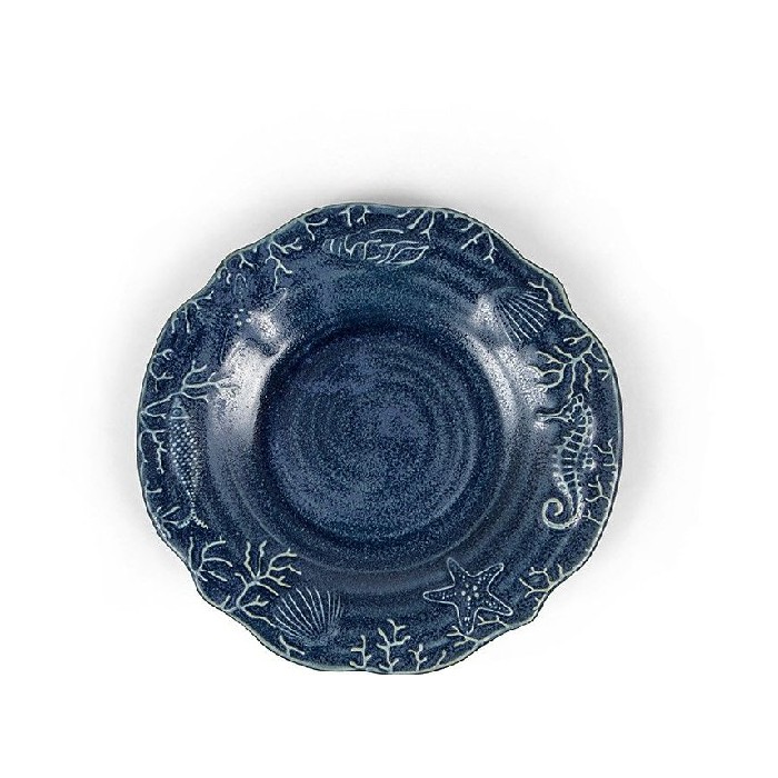 tableware/serveware/coincasa-blue-porcelain-bread-plate
