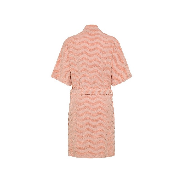 bathrooms/robes-slippers/coincasa-jacquard-knit-kimono-bathrobe-pink-7407306
