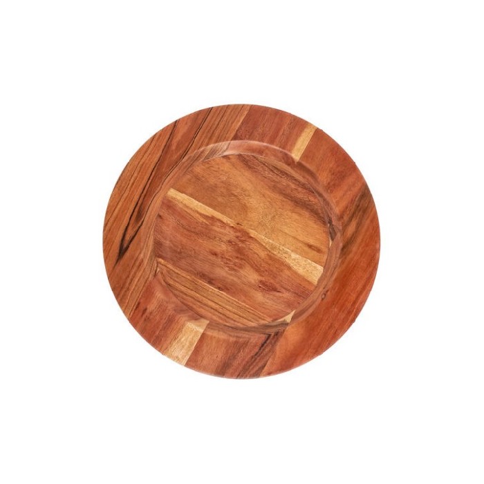 tableware/plates-bowls/coincasa-acacia-wood-charger-plate
