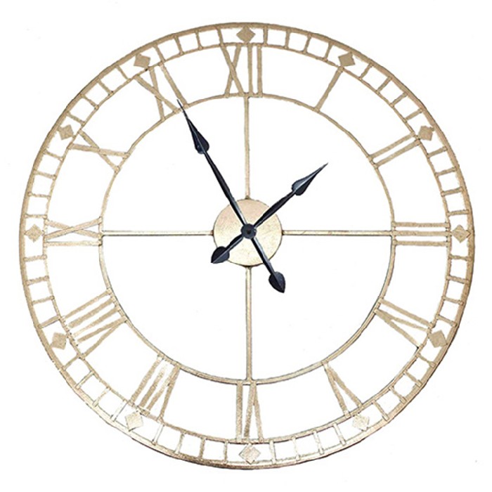 home-decor/clocks/antique-gold-metal-round-wall-clock