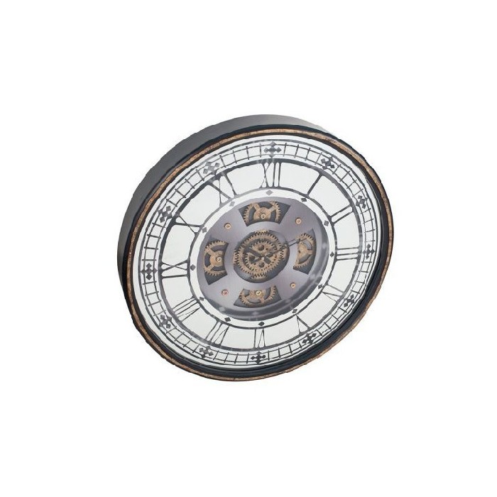 home-decor/clocks/antique-gold-wood-and-mirror-round-working-cog-wall-clock