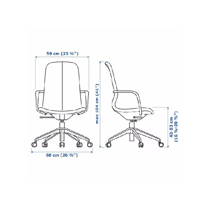 office/office-chairs/ikea-langfjall-meeting-chair-with-armrests-light-pinkwhite