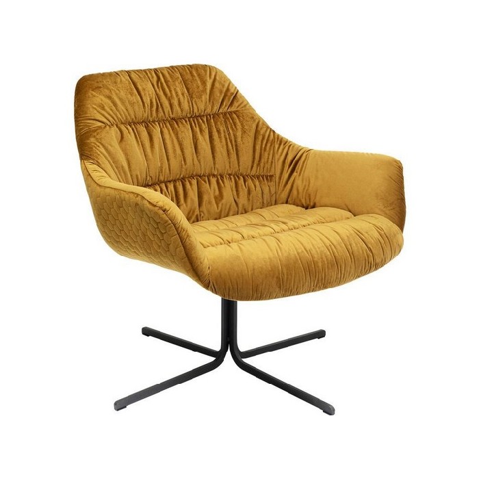 sofas/designer-armchairs/kare-swivel-armchair-bristol-yellow