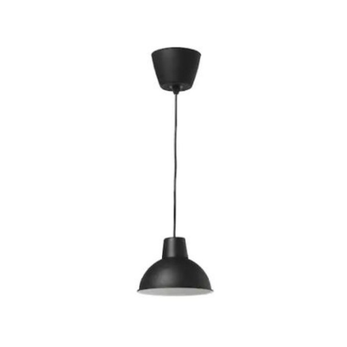lighting/ceiling-lamps/ikea-skurup-hanging-lamp-black-19cm